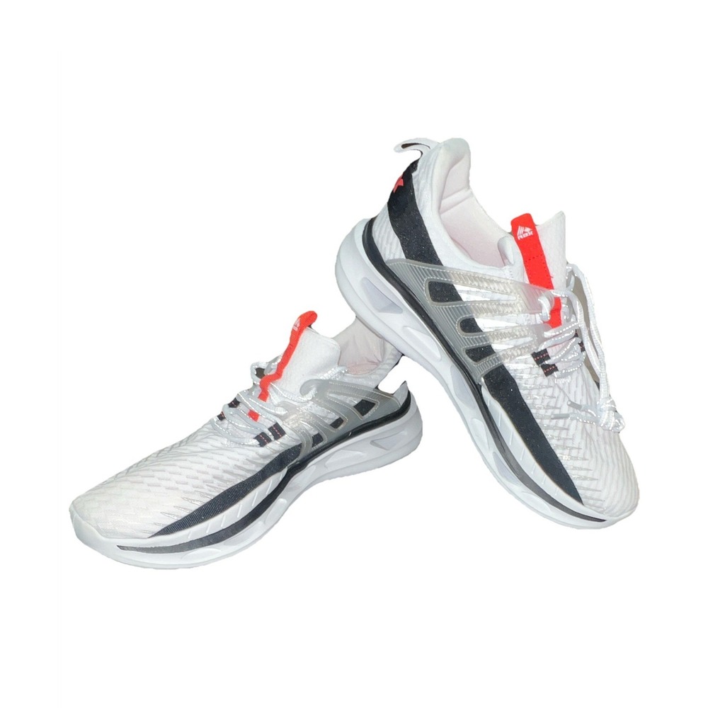14N24/RBX SERPA-M EF14448 Athletic Running Shoes White Black Red Men's US 12